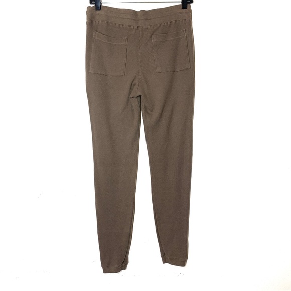 Monrow Waffle Cotton Drawstring Joggers - Picture 6 of 8